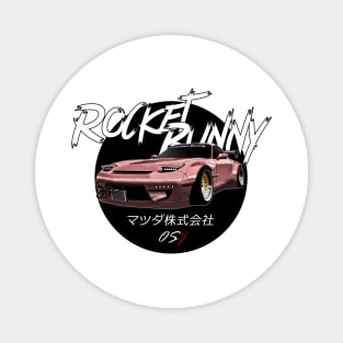 JDM RX-7 [FD] Pink Black Sun Edition Magnet